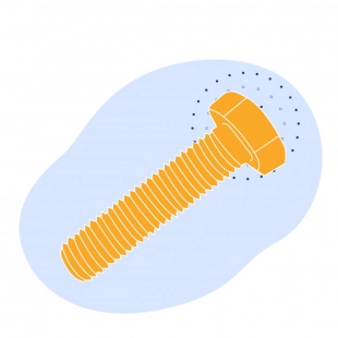 Болт М6x85 мм 40Х ГОСТ 7795-70