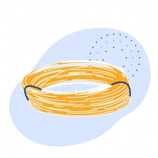 Кабель монтажный 1х1 МГШВ луженый