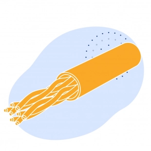 Кабель связи бронированный 100 пар 0.5 мм ТППэпБГ ГОСТ 31943-2012