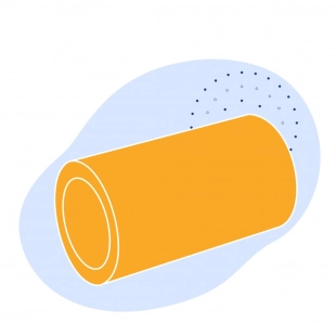 Полиэтиленовая газовая труба 630х57.3 мм SDR 11 ПЭ 100 черная