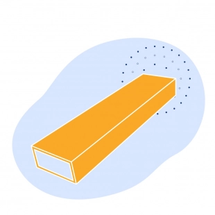 Труба стальная профильная прямоугольная 35х15х2.5 мм 09Г2С ГОСТ 32931-2015