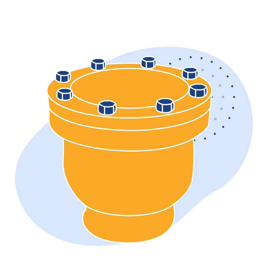 Вантуз чугунный фланцевый Ду 65 мм Ру 10 кгс/см2
