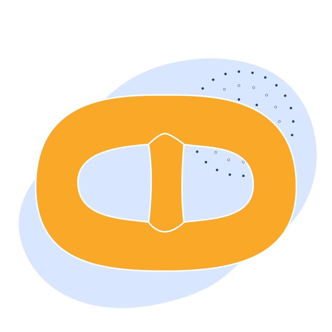 Якорное звено увеличенное с распоркой ГОСТ 228-79 46x276x184x166 мм