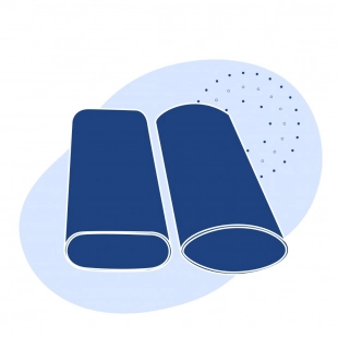 Оцинкованная овальная труба 45х28х2 мм ст10 ГОСТ 8642-68